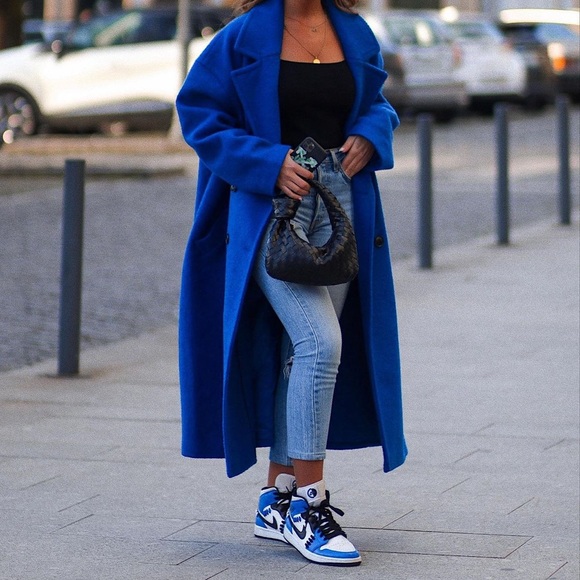 ZARA BLOGGERS FAV WOOL BLEND OVERSIZED COAT - Picture 9 of 15